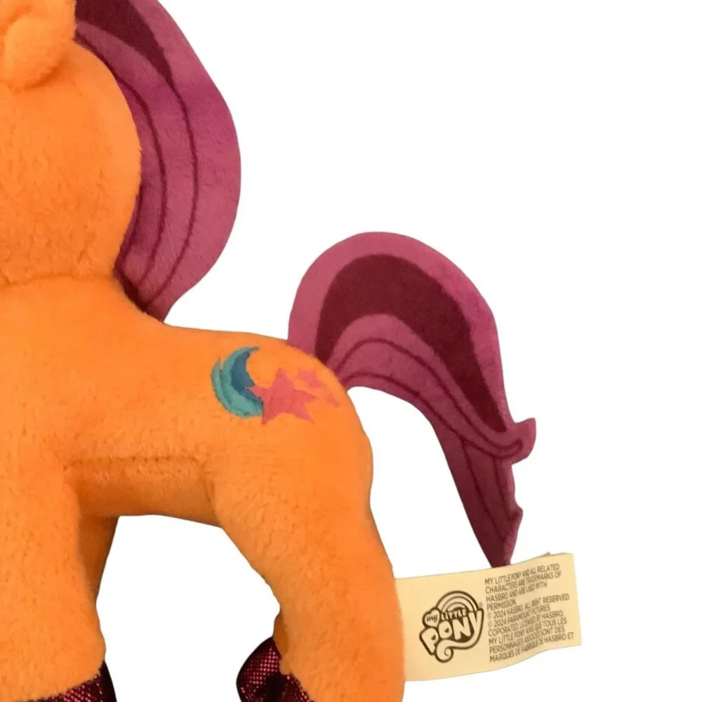 My Little Pony Sunny Starscout Orange Plush Toy 7” 2024 Hasbro‎